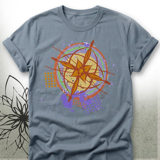 Compass Rose Unisex Graphic T-Shirt — Brush&Pen® Collection