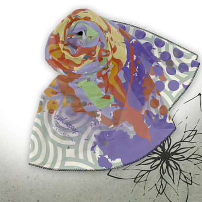 Earth Compass Graphic Scarf - Brush&Pen® Collection