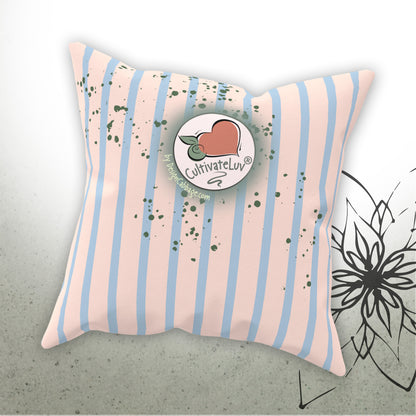 Love Heart Graphic Throw Pillow - CultivateLuv™ Collection