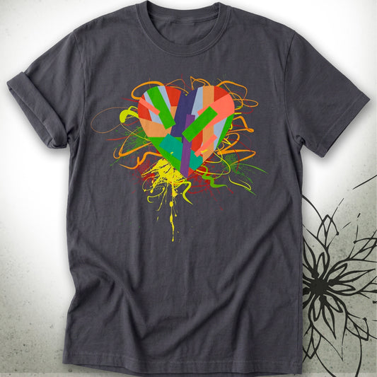 Artistic Graffiti Love Unisex Graphic T-Shirt — CultivateLuv® Collection