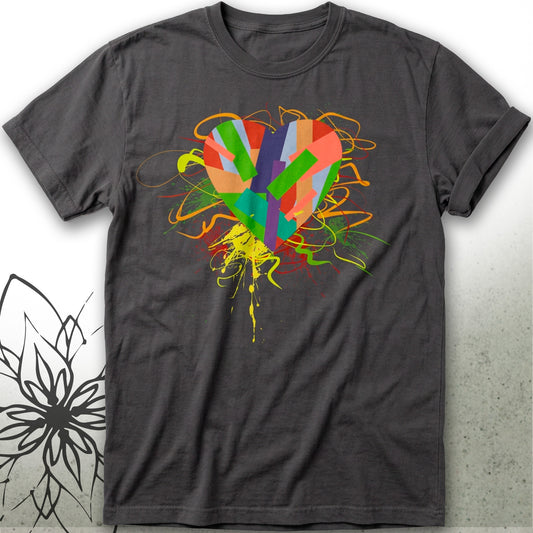 Artistic Graffiti Love Unisex Graphic T-Shirt — CultivateLuv® Collection