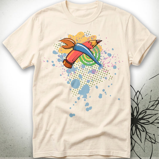 Splash Art Unisex Graphic T-Shirt — Brush&Pen® Collection