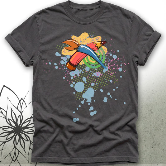 Splash Art Unisex Graphic T-Shirt — Brush&Pen® Collection