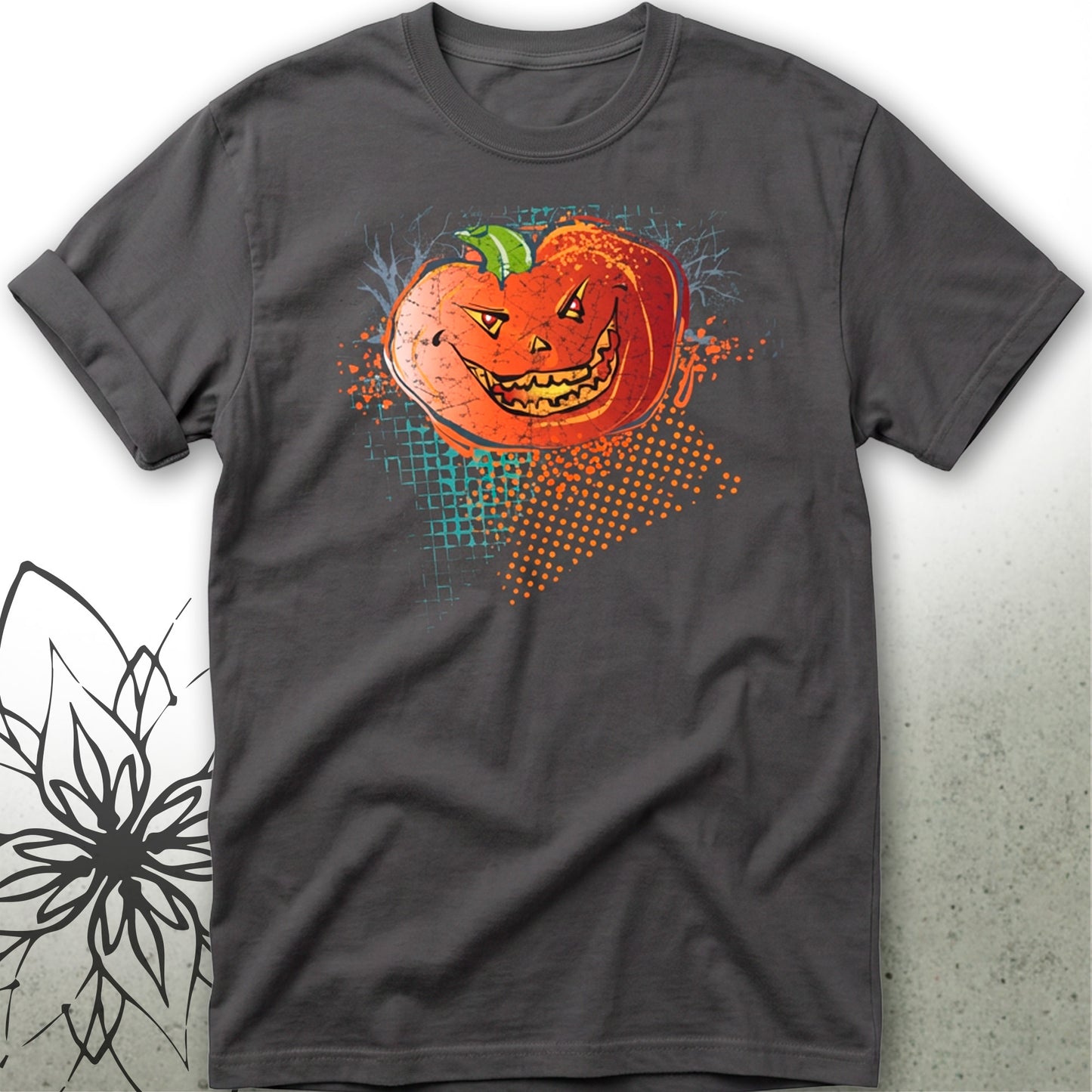 Vintage Jack-O'-Lantern Unisex Graphic T-Shirt Tee — MoonSong® Collection