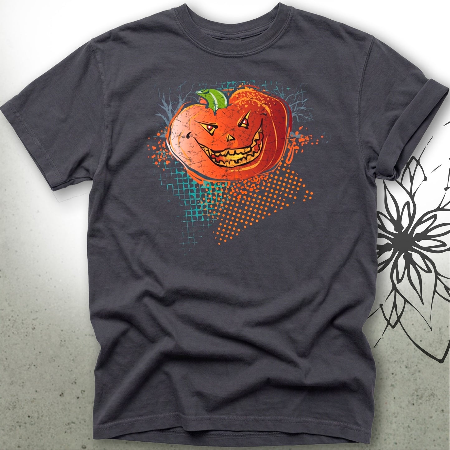 Vintage Jack-O'-Lantern Unisex Graphic T-Shirt Tee — MoonSong® Collection