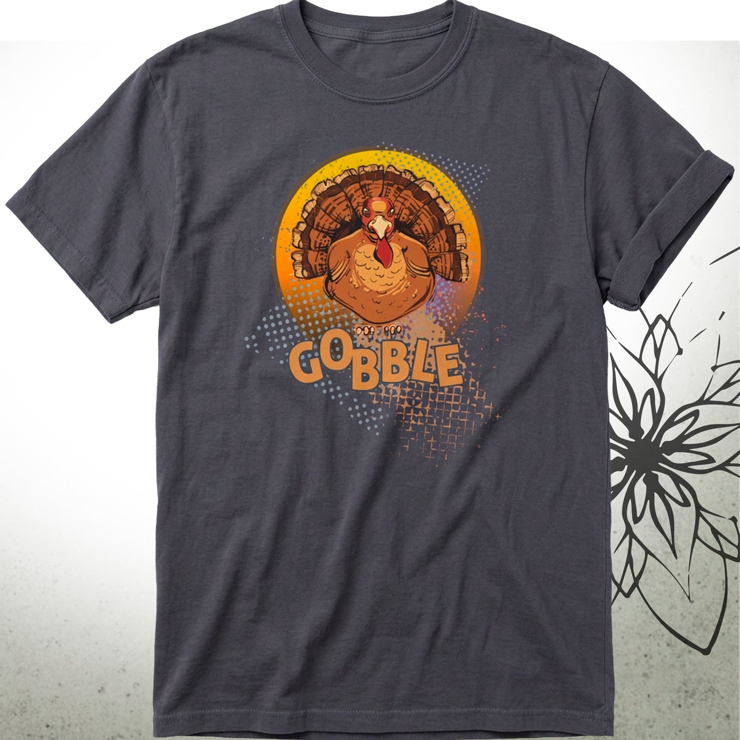 Thanksgiving Turkey Gobble T-Shirt Tee — MoonSong® Collection