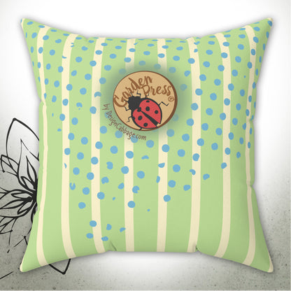 Butterfly Garden Graphic Throw Pillow - GardenPress™ Collection