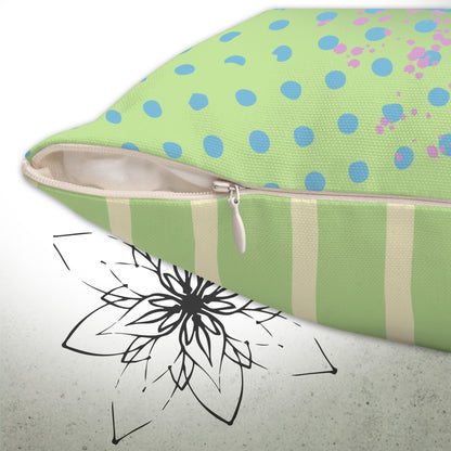 Butterfly Garden Graphic Throw Pillow - GardenPress™ Collection