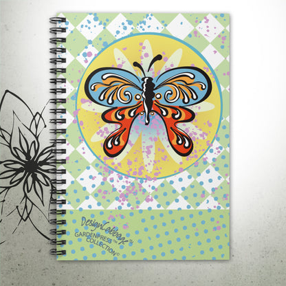 Butterfly Garden Graphic Notebook - GardenPress™ Collection