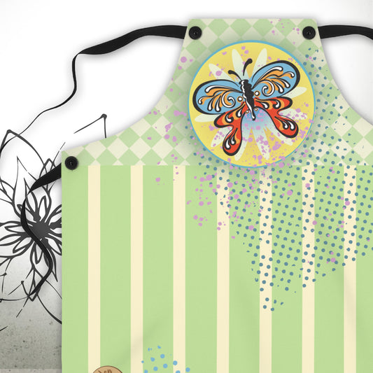 Butterfly Garden Graphic Apron - GardenPress® Collection