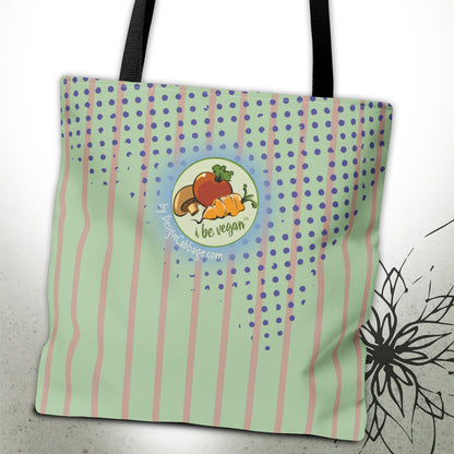Vegetable Garden Graphic Tote Bag — I Be Vegan™ Collection