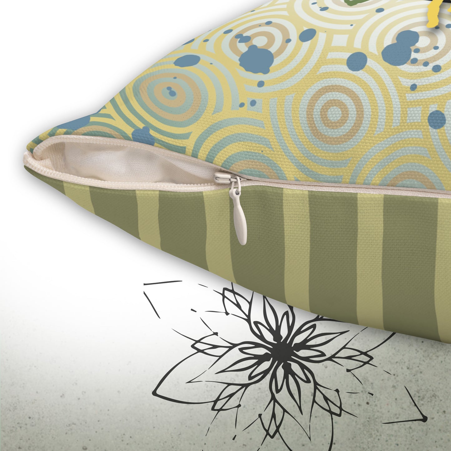 Kitchen Chaos Graphic Pillow - I Be Vegan™ Collection
