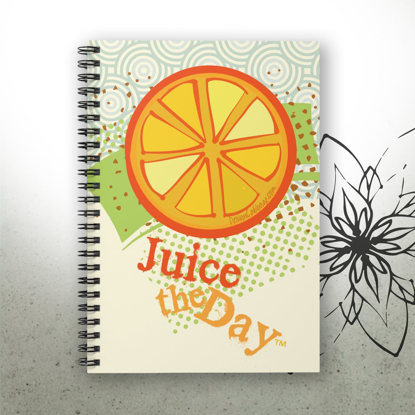 Citrus Notebook — Juice The Day™ Collection