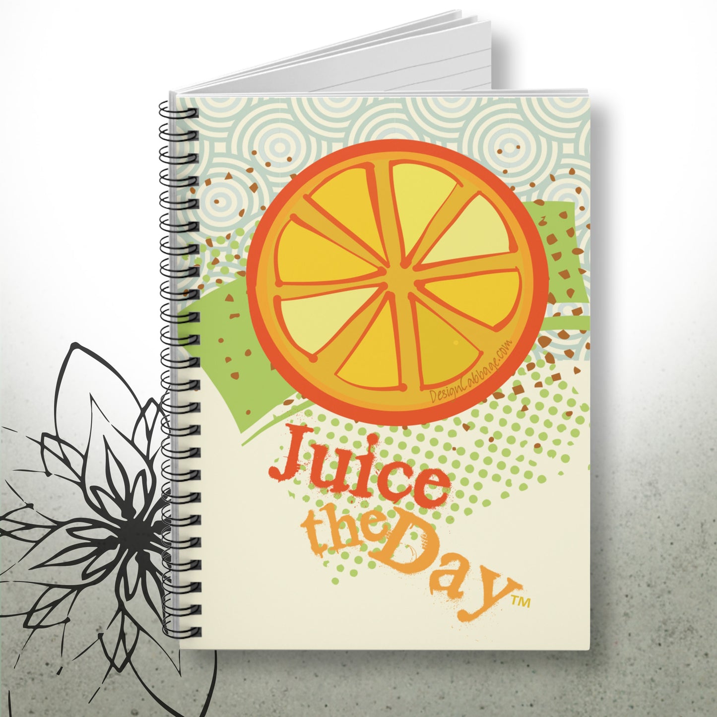 Citrus Notebook — Juice The Day™ Collection