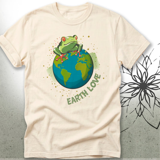 Earth Day Frog Unisex Graphic T-Shirt Tee — MoonSong® Collection