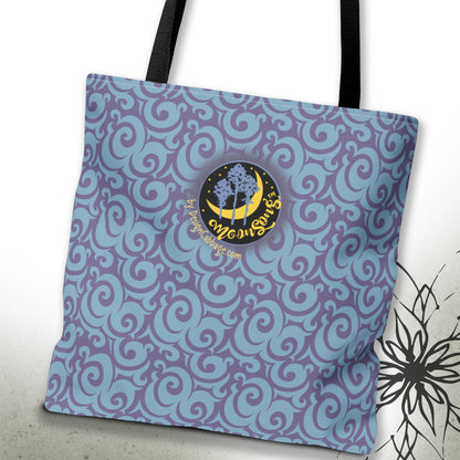 Halloween Cat Graphic Tote Bag — MoonSong™ Holiday Collection