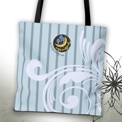Snow Baby Christmas Graphic Tote Bag — MoonSong™ Holiday Collection