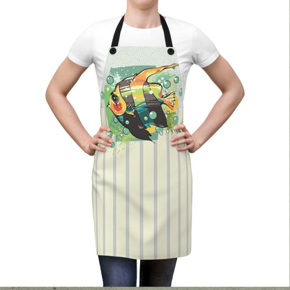 Tropical Fish Graphic Apron — ScubaCrew® Collection