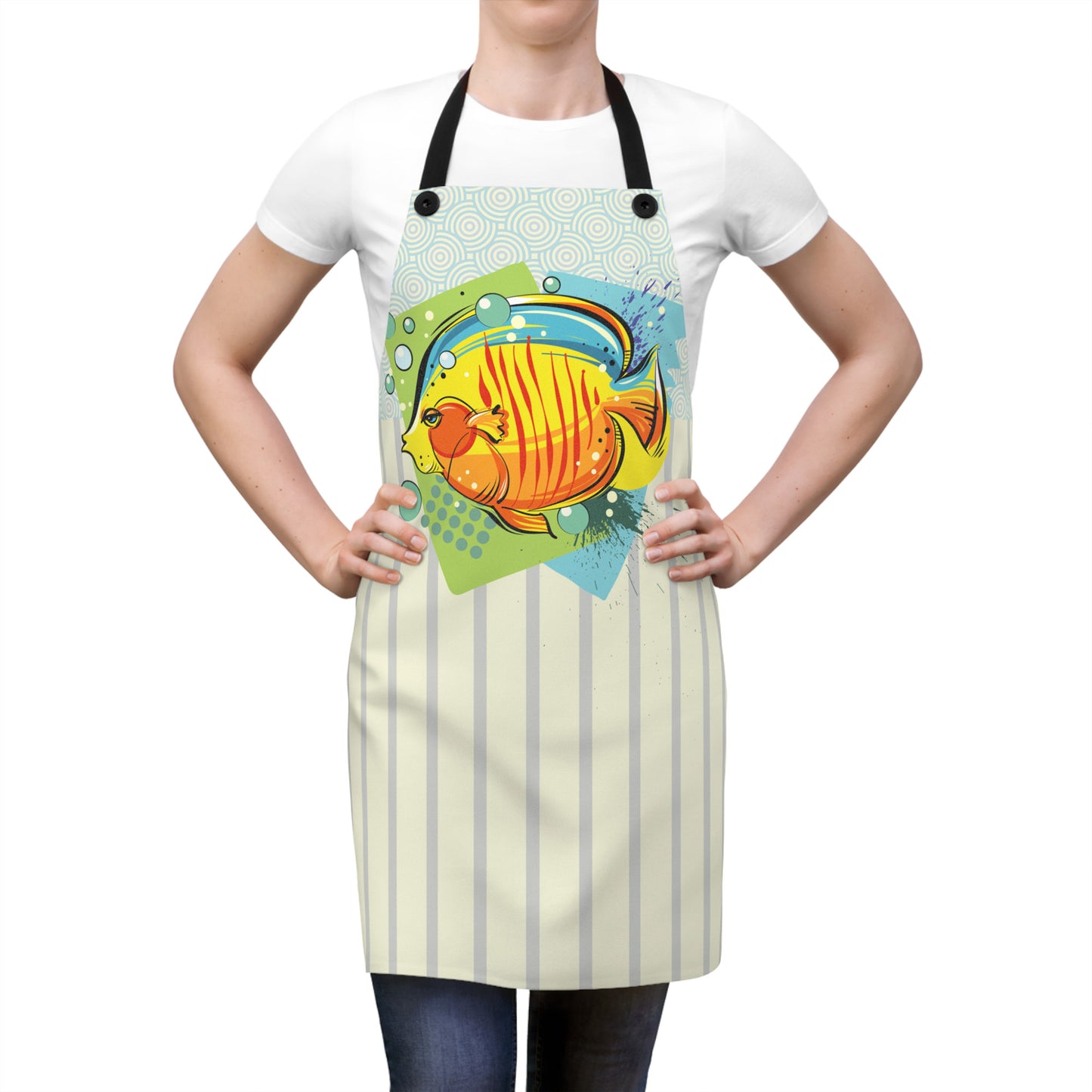 Tropical Fish Graphic Apron — ScubaCrew® Collection