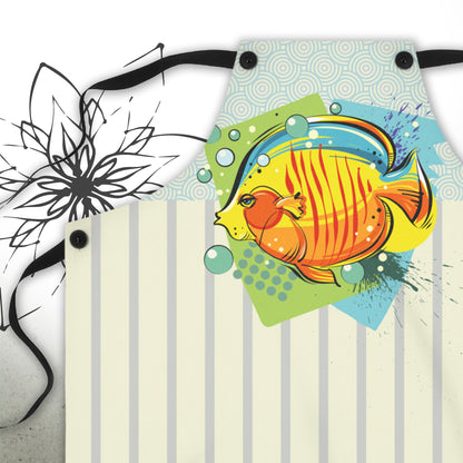 Tropical Fish Graphic Apron — ScubaCrew® Collection