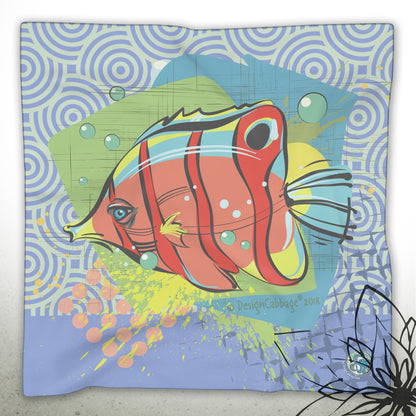 Tropical Fish Ocean Graphic Scarf — ScubaCrew® Collection