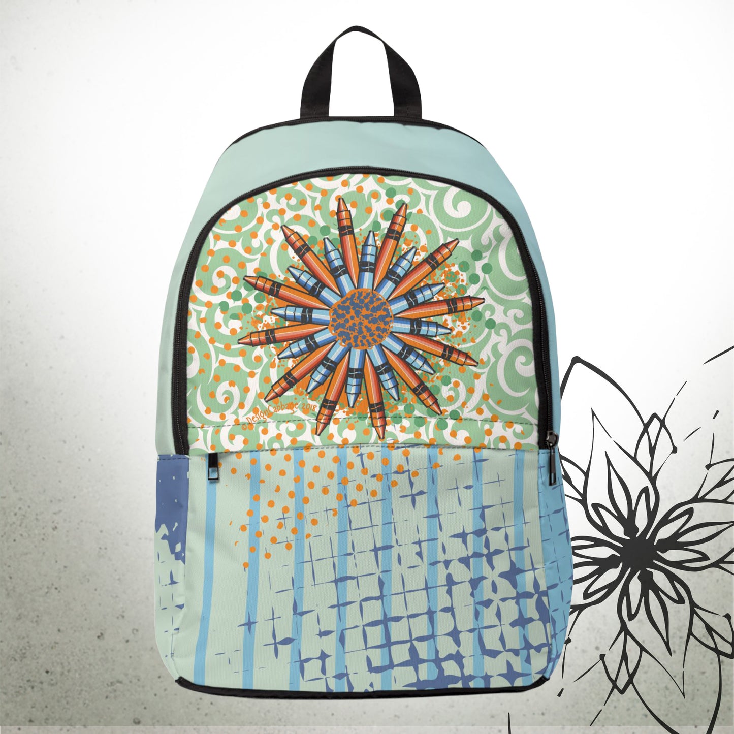 Artisan Boho Mandala Backpack — Brush&Pen™ Collection