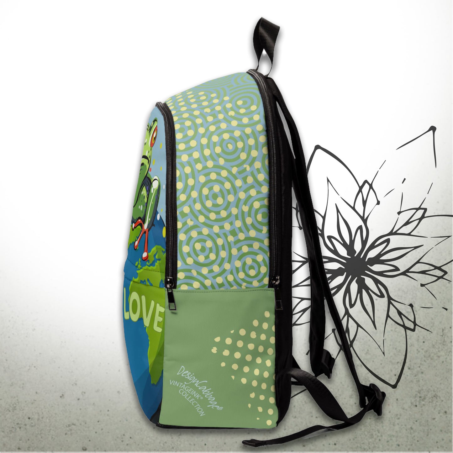 Earth Love Frog Backpack — MoonSong™ Collection