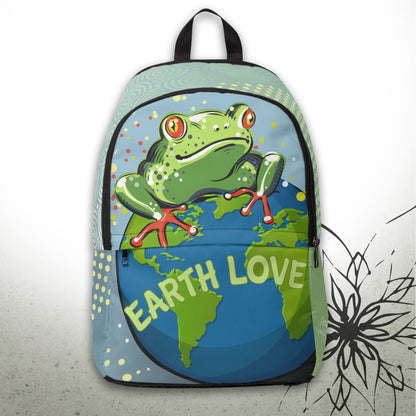 Earth Love Frog Backpack — MoonSong™ Collection