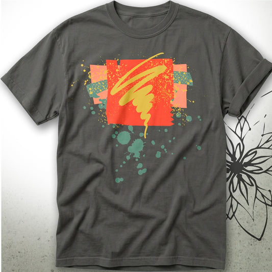 Abstract Brushstroke Unisex Graphic T-Shirt Tee — Brush&Pen® Collection