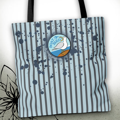 Sailboat Nautical Graphic Tote Bag — BoatBird™ Collection