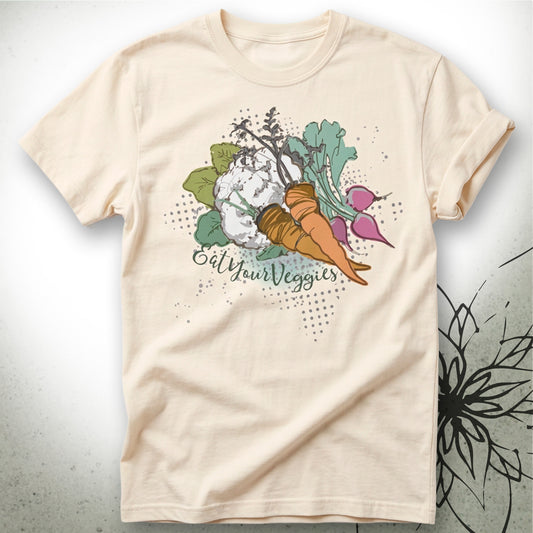 Veggie Garden Unisex Graphic T-Shirt Tee — I Be Vegan® Collection