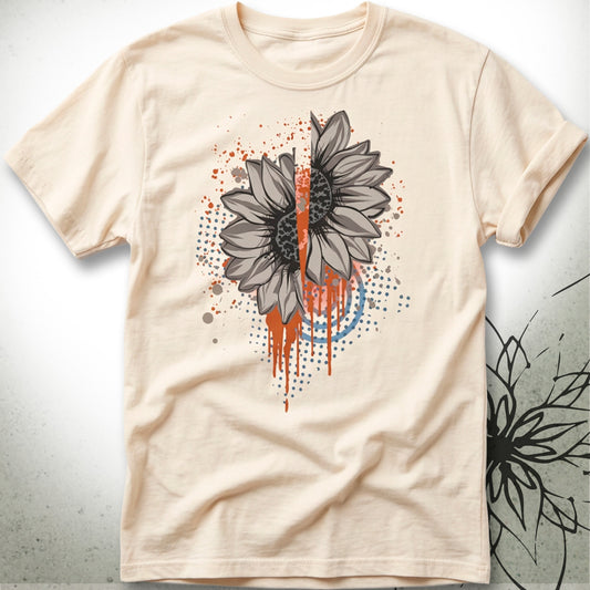 Halloween Bleeding Sunflower Unisex Graphic T-Shirt Tee — MoonSong® Collection