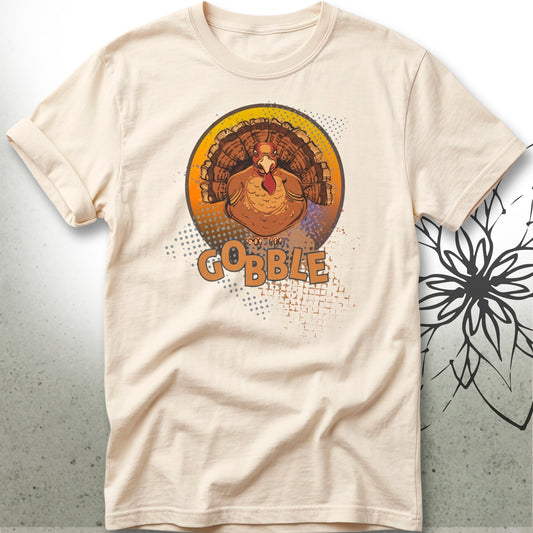 Thanksgiving Turkey Gobble Unisex Graphic T-Shirt Tee — MoonSong® Collection