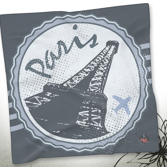 Paris Vacation Graphic Scarf — NomadDays® Collection