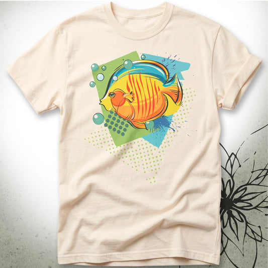 Tropical Angelfish Unisex Graphic T-Shirt Tee — ScubaCrew® Collection