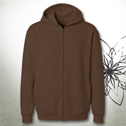 Halloween Pumpkin Jack-O'-Lantern Unisex Zip Hoodie — MoonSong® Collection