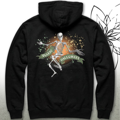 Halloween Skeleton Dance Unisex Full-Zip Hoodie — MoonSong® Collection