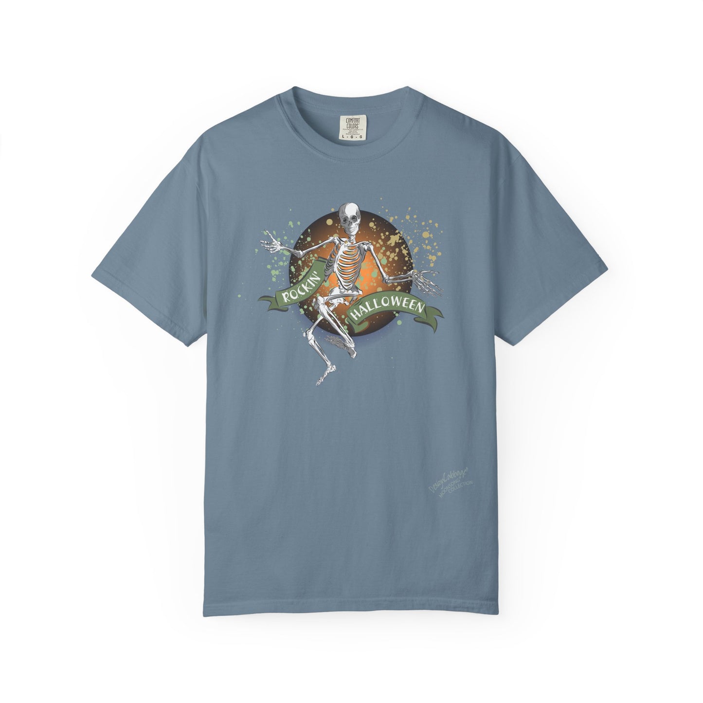 Halloween Skeleton Graphic T-Shirt — 'F*ckin' Maligned' Vintage Horror Tee