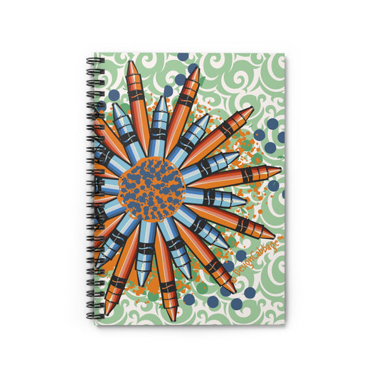 Crayon Mandala Graphic Notebook - Brush&Pen™ Collection