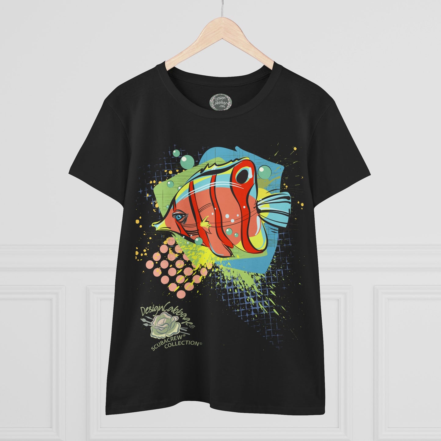Tropical Fish Ocean Graphic T-Shirt - ScubaCrew® Collection - Women's Tee