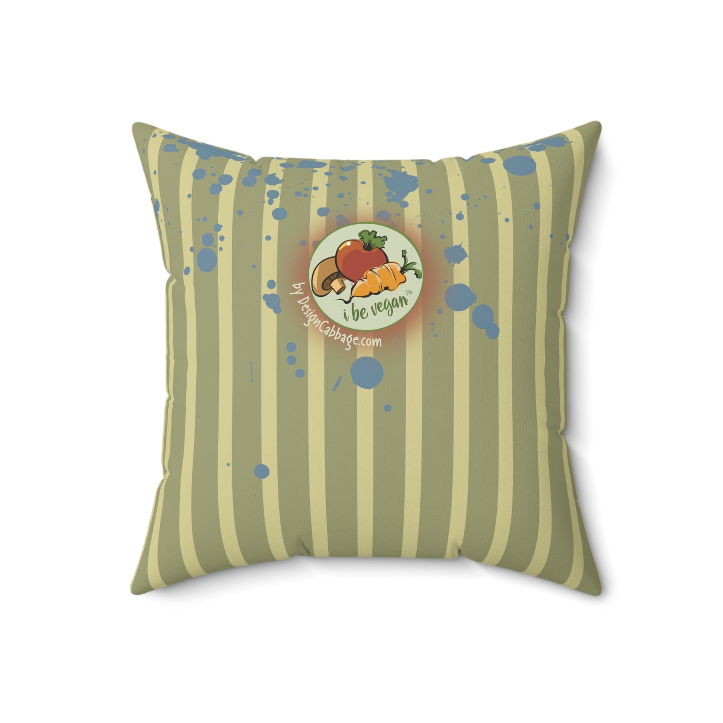 Kitchen Chaos Graphic Pillow - I Be Vegan™ Collection