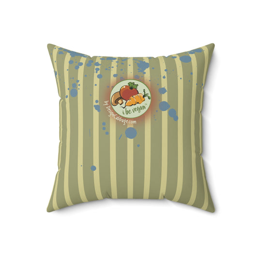 Kitchen Chaos Graphic Pillow - I Be Vegan™ Collection
