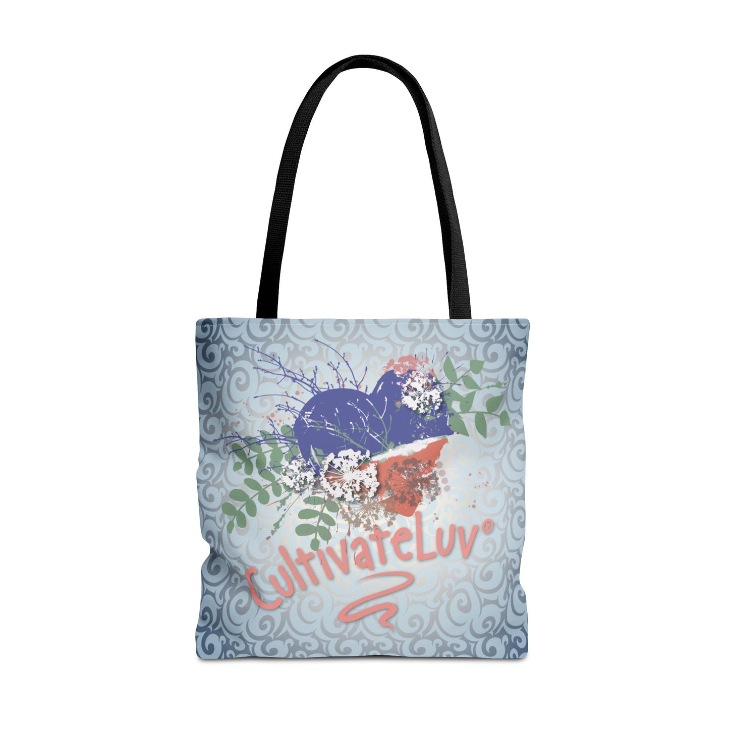 Garden Heart Tote Bag - CultivateLuv™ Collection