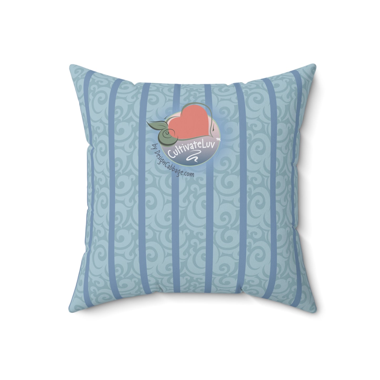 Garden Heart Throw Pillow - CultivateLuv™ Collection