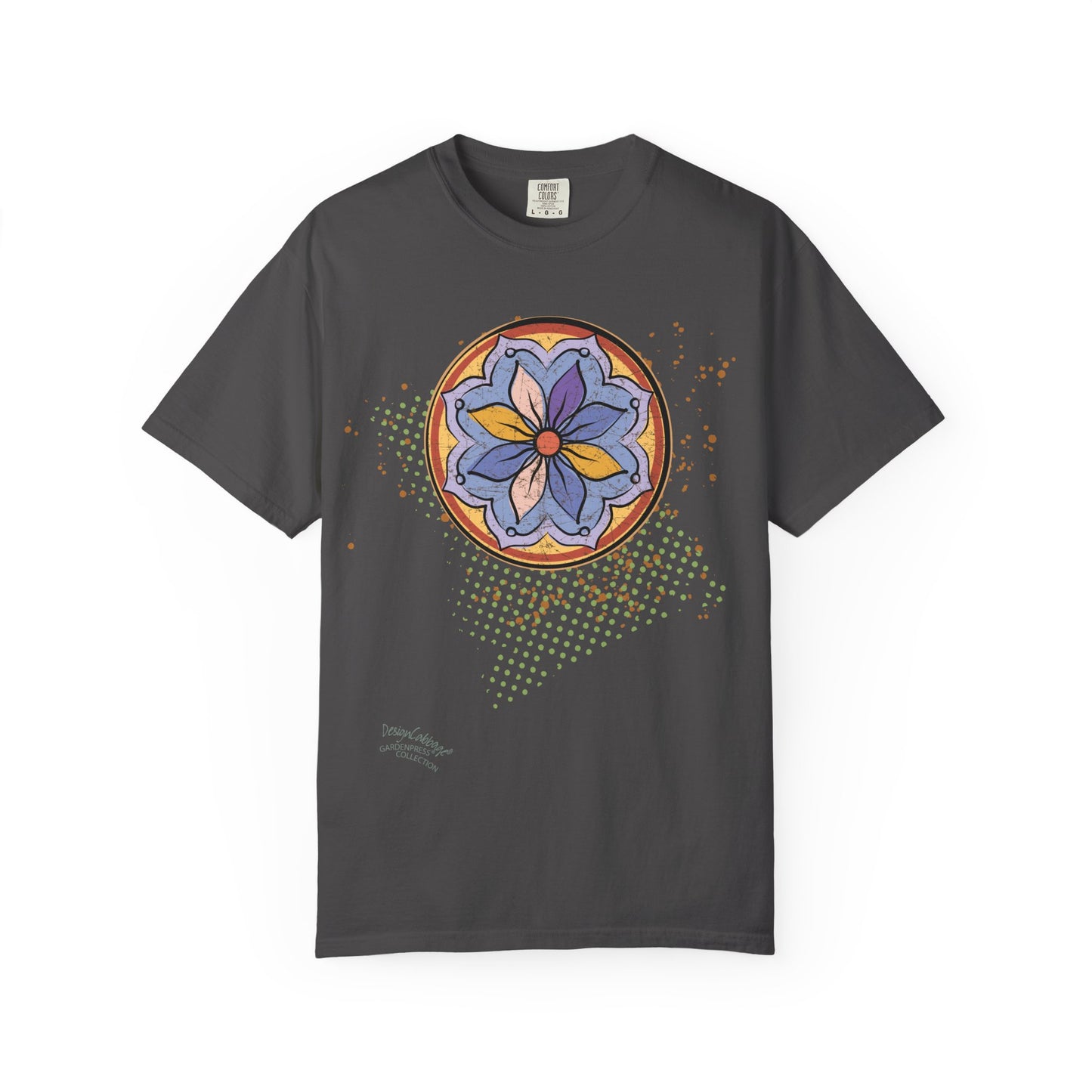 Mandala Flower T-Shirt — Boho Floral Graphic Tee