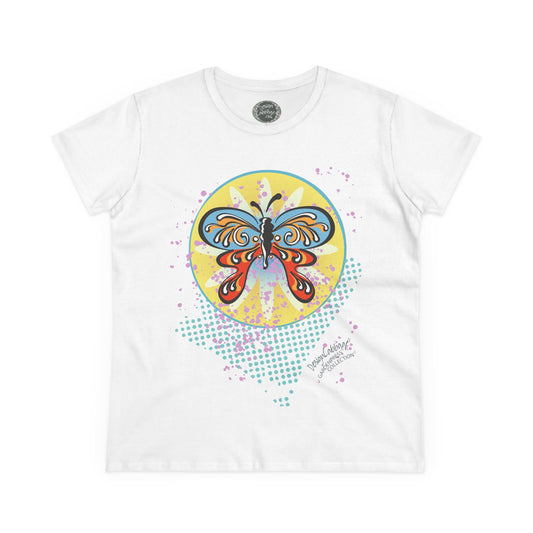 Butterfly Garden Graphic T-Shirt - GardenPress® Collection - Women's Tee