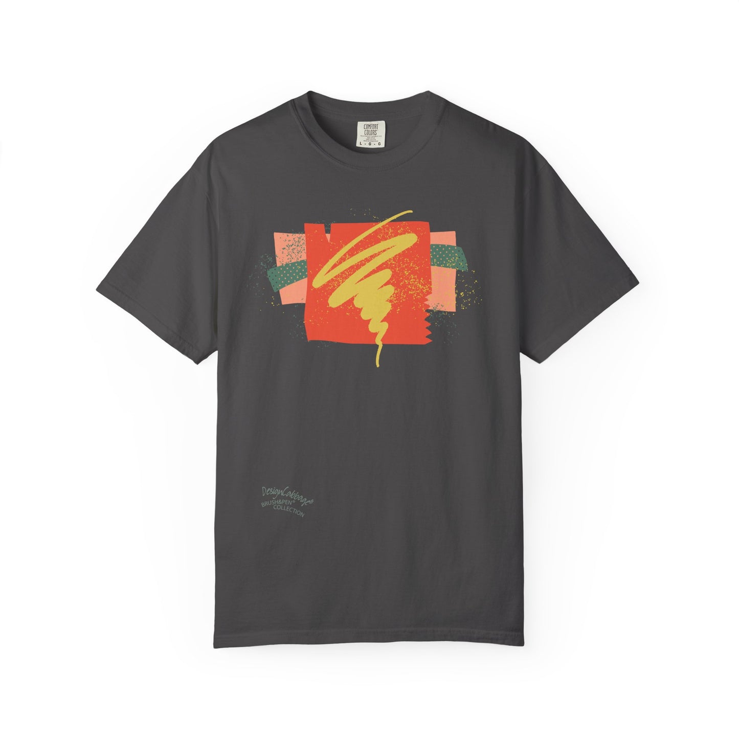 Abstract Brushstroke Graphic T-Shirt — Brush&Pen® Collection