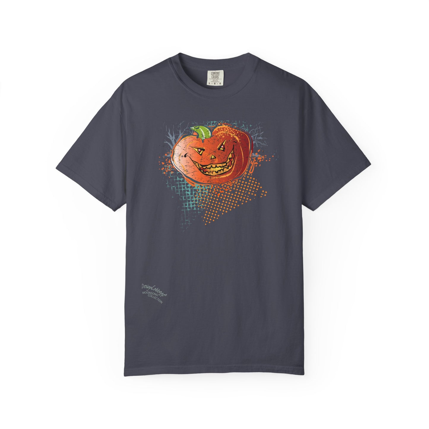 Pumpkin Jack-O'-Lantern T-Shirt — Halloween Spooky Pumpkin Graphic Tee