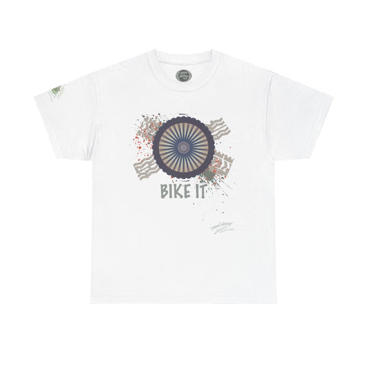 Bike Tread Graphic T-Shirt - NomadDays® Collection - Unisex-Fit Tee