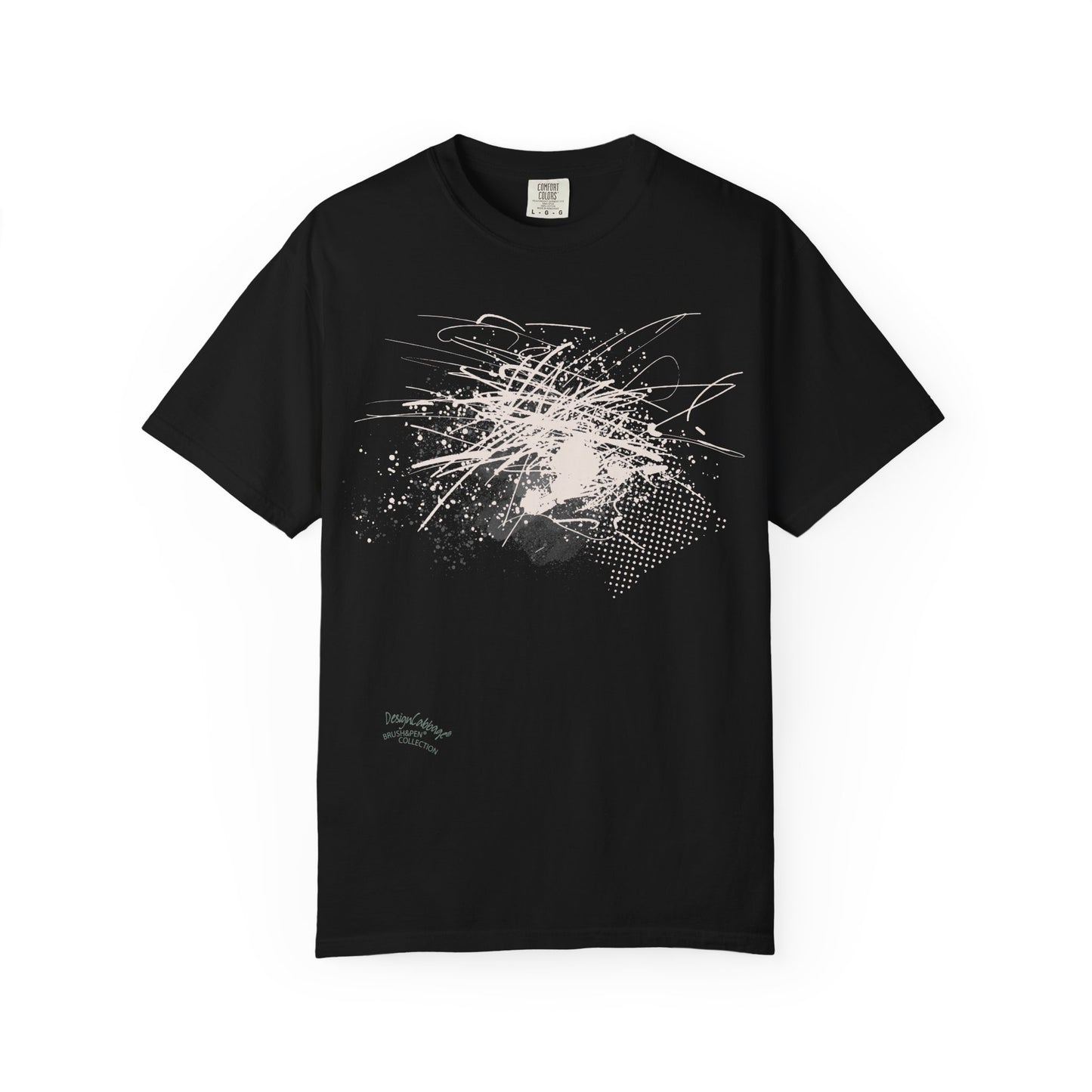 Abstract Splash Graphic T-Shirt